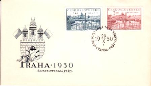 FDC 562 A / 563 ● - 1950