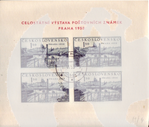 0564 A Type M 4 - 1. VI. 1953 ● - 1950