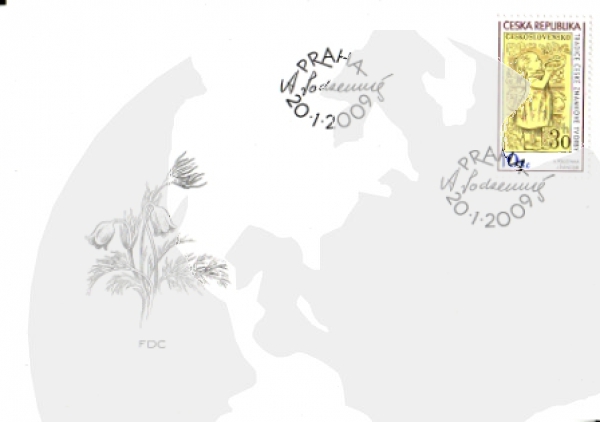 FDC 0585 / 0618 ● - 2009 kompletní ročník