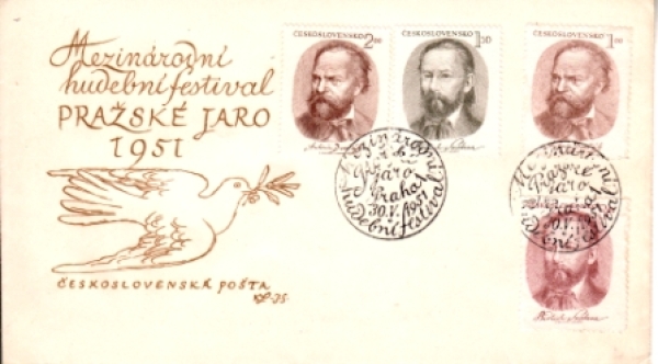 FDC 0571 / 0624 ● - 1951 kompletní ročník