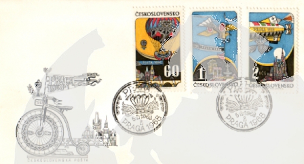 FDC L 0069 / L 0071 ● - 1968