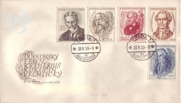 FDC 0707 / 0711 ● - 1953