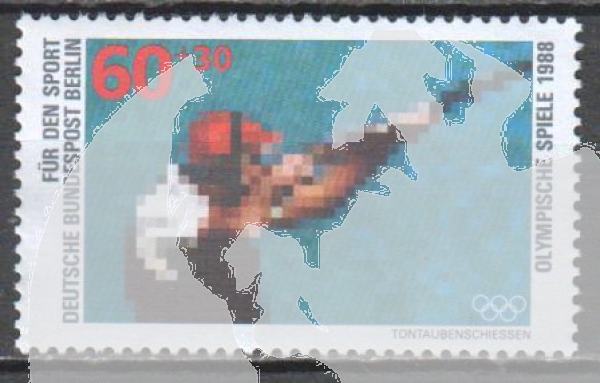 Západní Berlín 0801 ** - 1988 - bez lepu