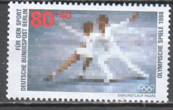 Západní Berlín 0802 ** - 1988 - bez lepu