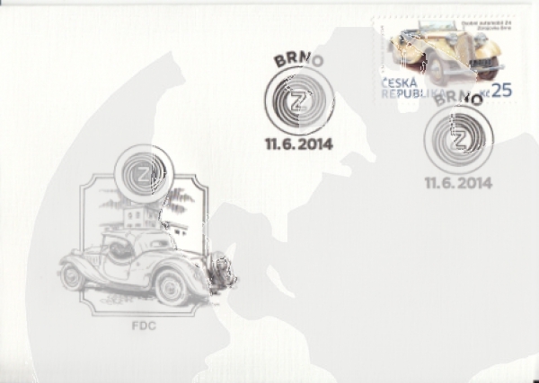 FDC 0795 / 0828 ● - 2014 kompletní ročník