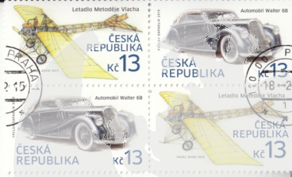 0839 + 0838 + 0838 + 0839 čtyřblok ● - 2015