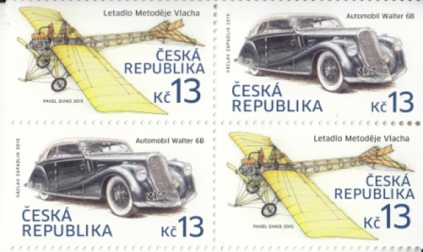 0839 + 0838 + 0838 + 0839 čtyřblok ** - 2015