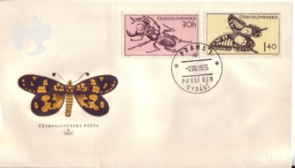 FDC 0844 / 0848 ● - 1955