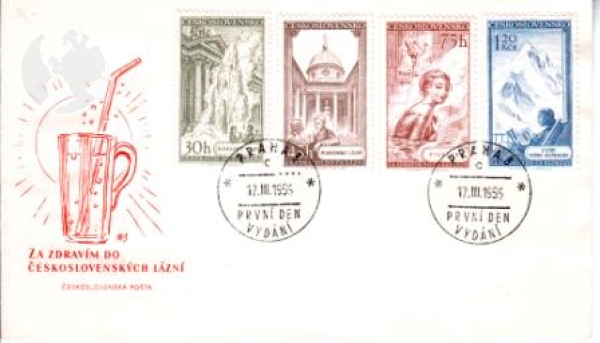FDC 0873 / 0876 ● - 1956