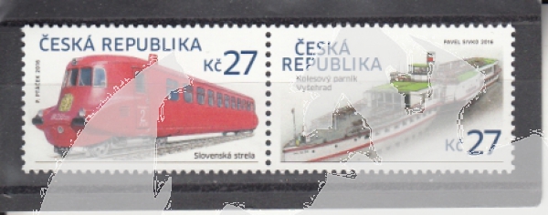 0876 + 0877 S vodorovně ** - 2016