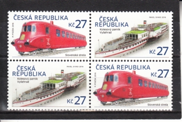 0876 + 0877 + 0877 + 0876 čtyřblok ** - 2016