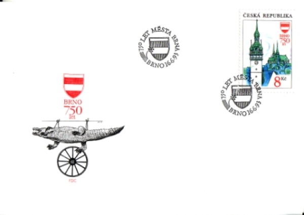 FDC 0001 / 0029 ● - 1993 kompletní ročník