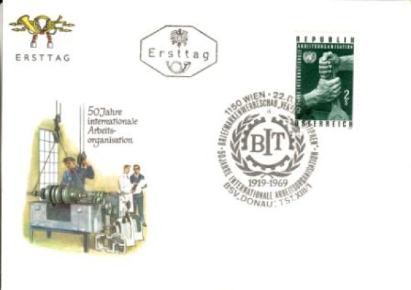 A FDC 1305 ● - 1969