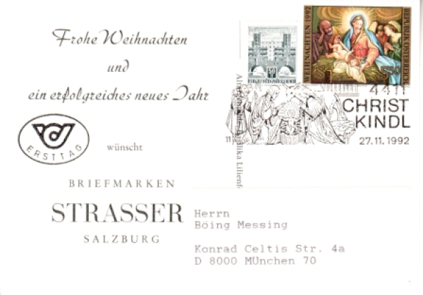 A FDC 2081 ● - 1992