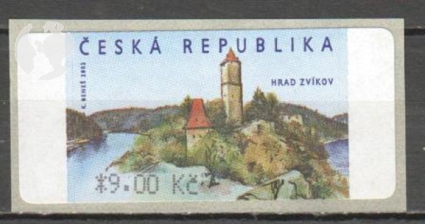 ATM 2 - hodnota  9,- Kč ** - 2002