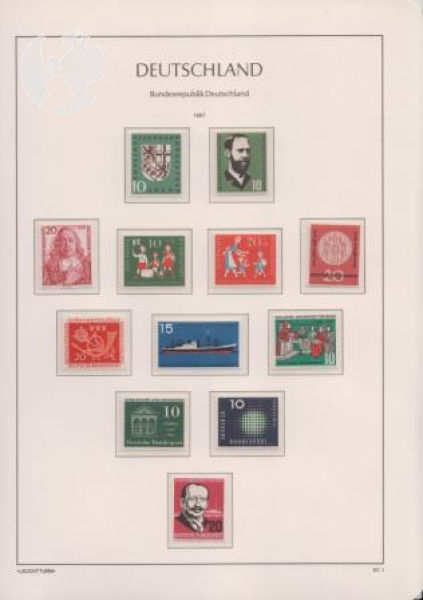 NSR 0249 / 0280 ** - 1957 kompletní čistý (neražený) ročník