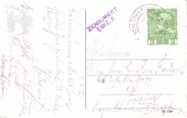 Benešov u Prahy 1915 95 001 ●