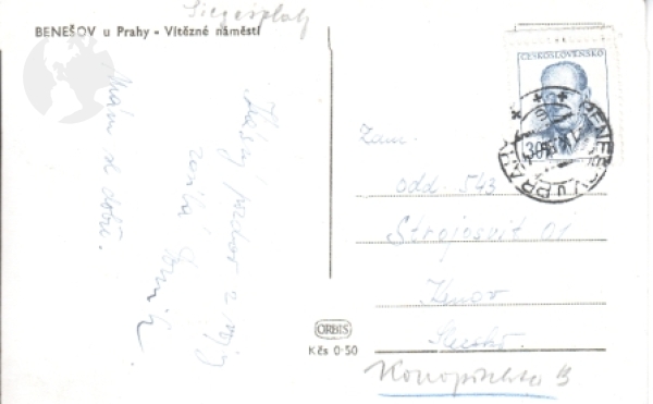 Benešov u Prahy 1956 95 001 ●