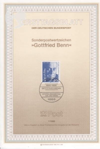 West Berlin ETB 0750 / 0771 ● - 1986 komplette Jahrgang