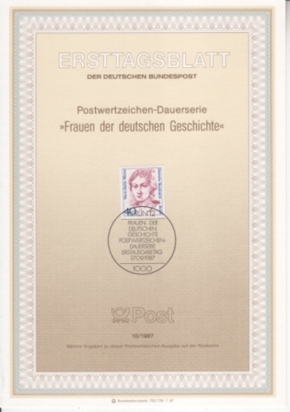 Západní Berlín NL 0772 (BL 8) / 0797 ● - 1987 kompletní ročník