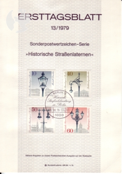 West Berlin ETB 0603 / 0606 ● - 1979
