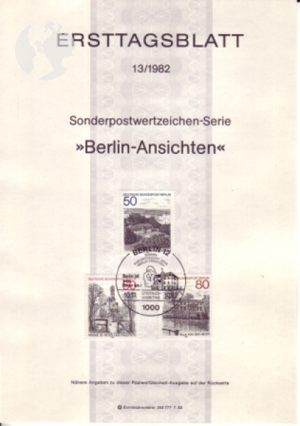 Západní Berlín NL 0685 / 0687 ● - 1982