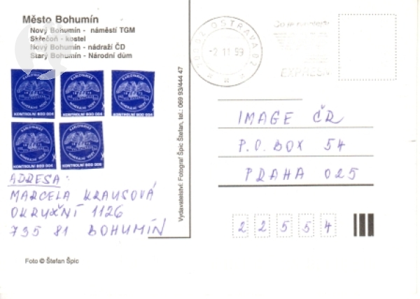 Bohumín 1999 95 001 ●