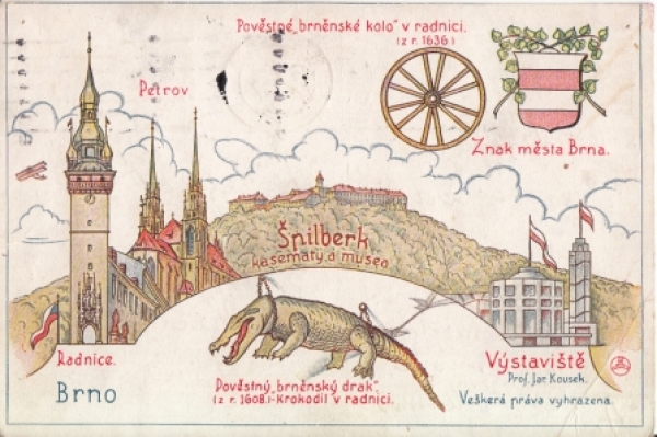Brno (kresba) 1939 95 028 ●