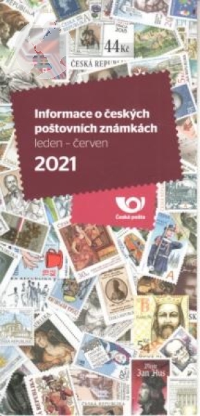 CZ brožura 2021 - České poštovní známky / leden - červen 2021