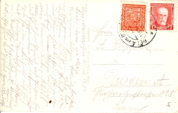 Bělá pod Bezdězem 1934 95 001 ●