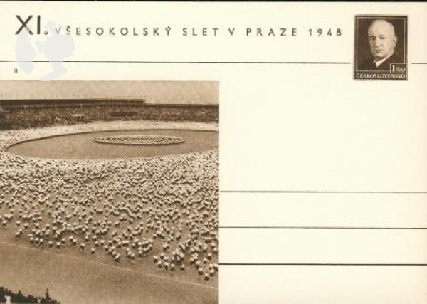 CDV 090 B / 08 Typ II Prager Ausgabe ** - 1948