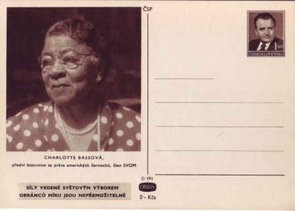 CDV 100 / 04 ** - Charlotta Amanda Spears Bass - 1950