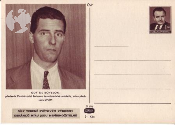 CDV 100 / 09 ** - Gue de Boysson - 1950