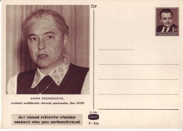 CDV 100 / 22 ** - Anna Seghers - 1950