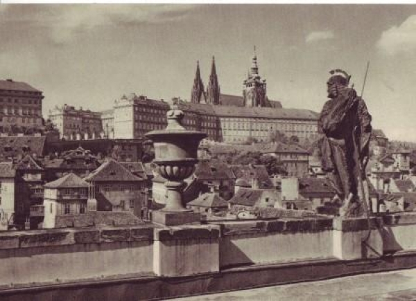 CPH 001 / 02 ** - Bildpostkarte - Praha - 1949