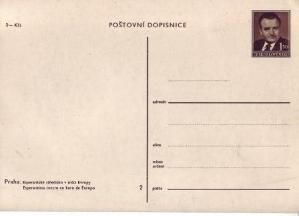 CPH 001 / 02 ** - Bildpostkarte - Praha - 1949