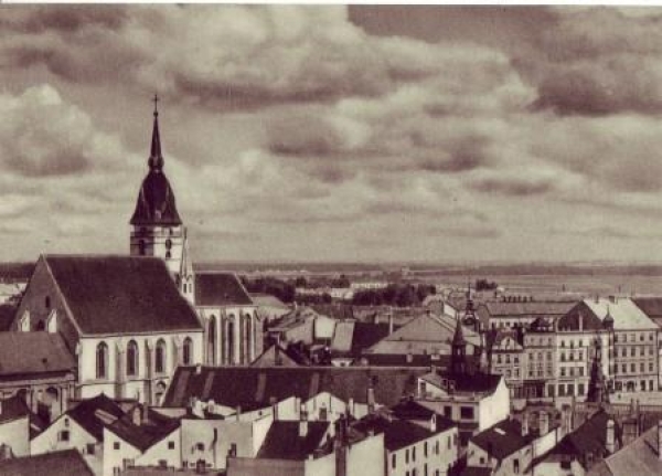 CPH 001 / 18 ** - Bildpostkarte - Jindřichův Hradec - 1949