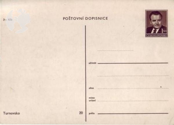 CPH 001 / 20 ** - Bildpostkarte - Turnovsko - 1949