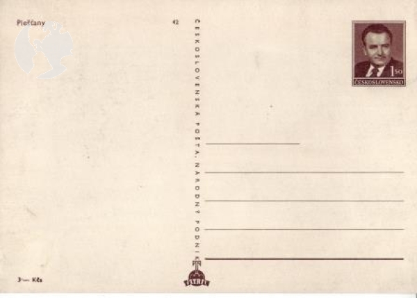 CPH 002 / 42 ** - Bildpostkarte - Piešťany - 1950