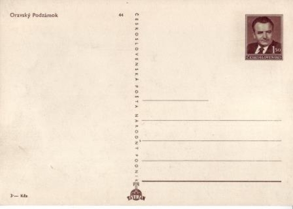 CPH 002 / 44 ** - Bildpostkarte - Oravský Podzámok - 1950