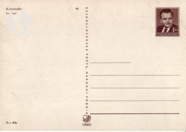 CPH 002 / 46 ** - Bildpostkarte - Sv. Petr - 1950