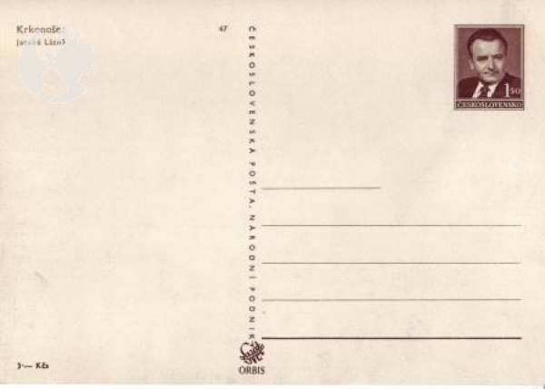 CPH 002 / 47 ** - Bildpostkarte - Jánské lázně - 1950