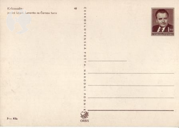 CPH 002 / 48 ** - Bildpostkarte - Jánské lázně - 1950