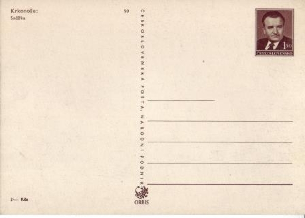 CPH 002 / 50 ** - Bildpostkarte - Sněžka - 1950