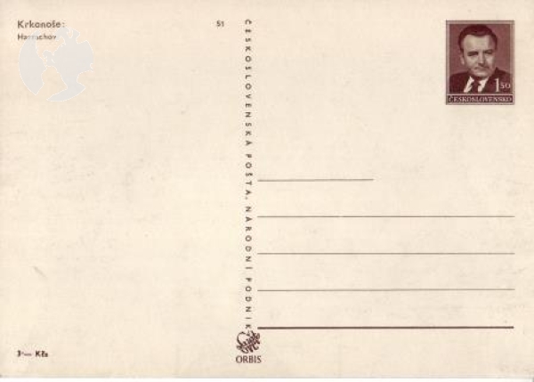 CPH 002 / 51 ** - Bildpostkarte - Harrachov - 1950