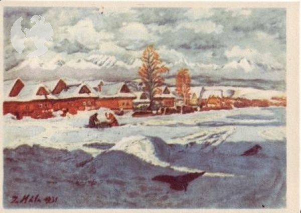 CPH 048 ** - Satz Künstlerpostkarten  - 1951