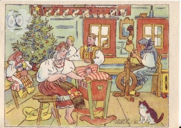 CPH 048 ** - Satz Künstlerpostkarten  - 1951