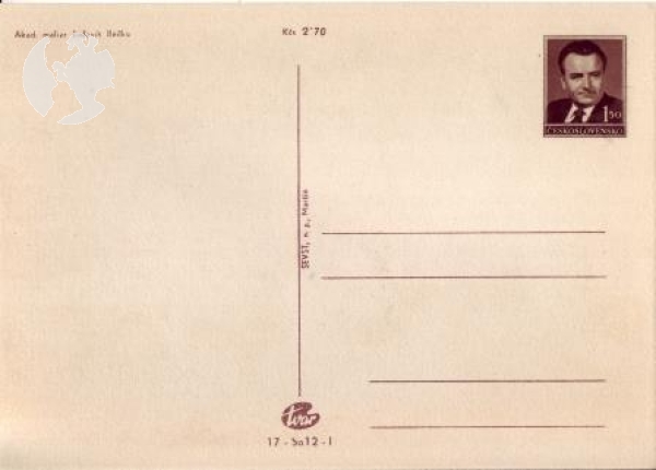 CPH 049 ** - Satz Künstlerpostkarten - 1952