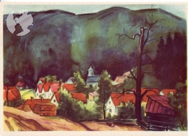 CPH 050 ** - Satz Künstlerpostkarten - 1952