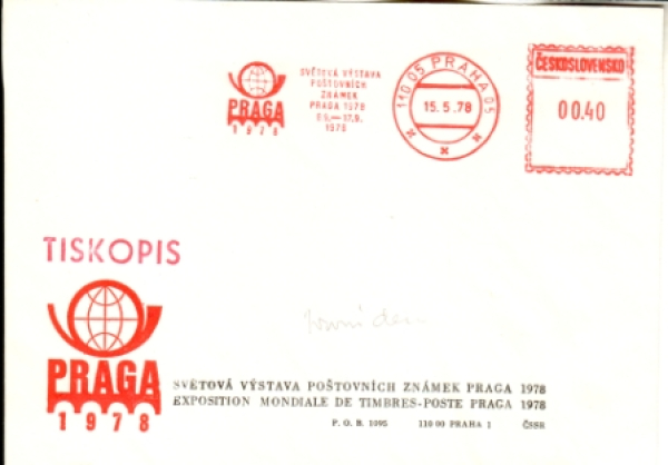 CZ 1978 05 004 PRAGA 1978 ●